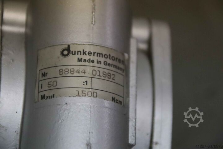 Gear motor 0.089 kW 50 rpm Dunkermotoren Krämer + Grebe DR 62.0 x 80-2