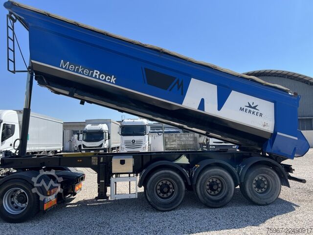 Dump semitrailer Merker 