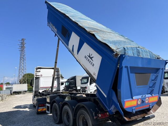 Dump semitrailer Merker 