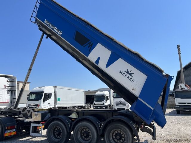 Dump semitrailer Merker 