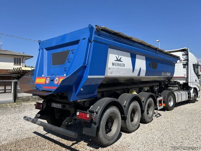 Dump semitrailer Merker 