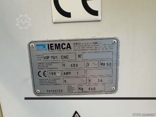 Bar Loader Magazine IEMCA VIP 70/1 CNC