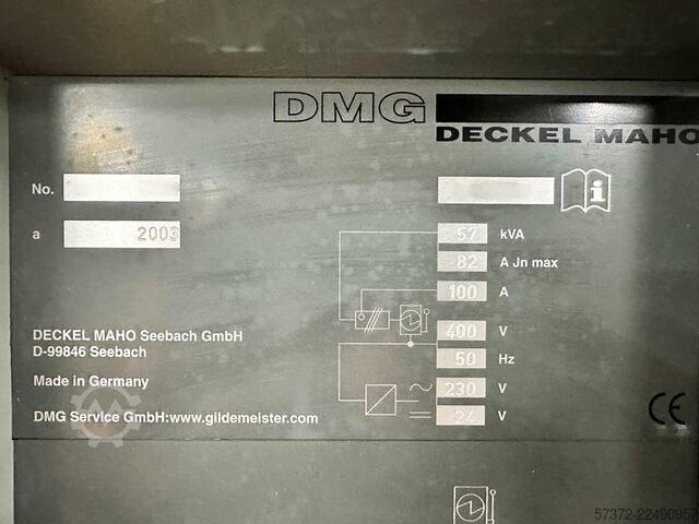 CNC Machining Center Deckel Maho DMU 70 eV