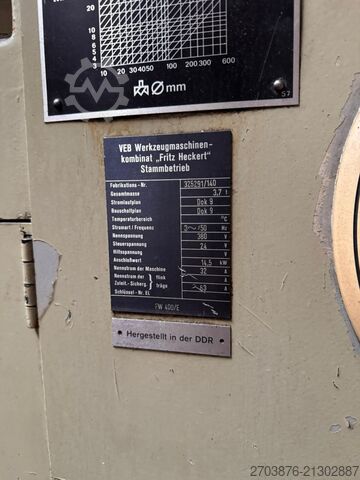 Fräsmaschine Fritz Heckert FW 400/E
