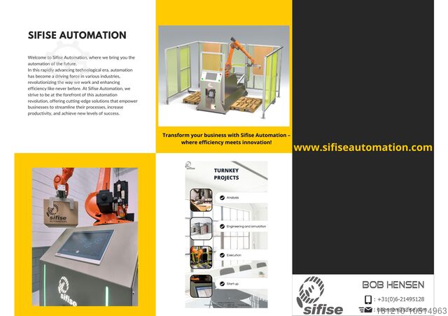 Kuka New Industrial Palletizer Sifise Automation Industrial Palletizer