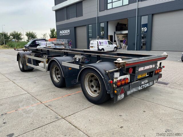 Containertransport Pacton AXC.330 AXC330 / 20 FT Container Chassis Aanhan...