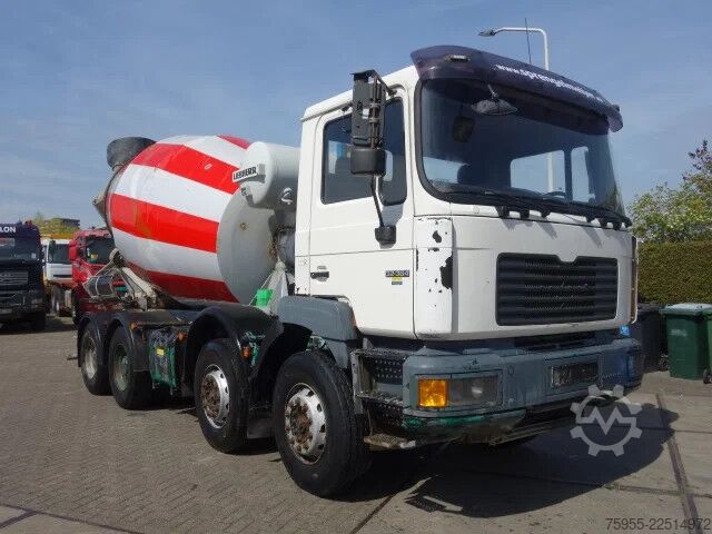 Mixer MAN 32-364 LIEBHERR MIXER,STEEL SPRINGS,BIG AXEL