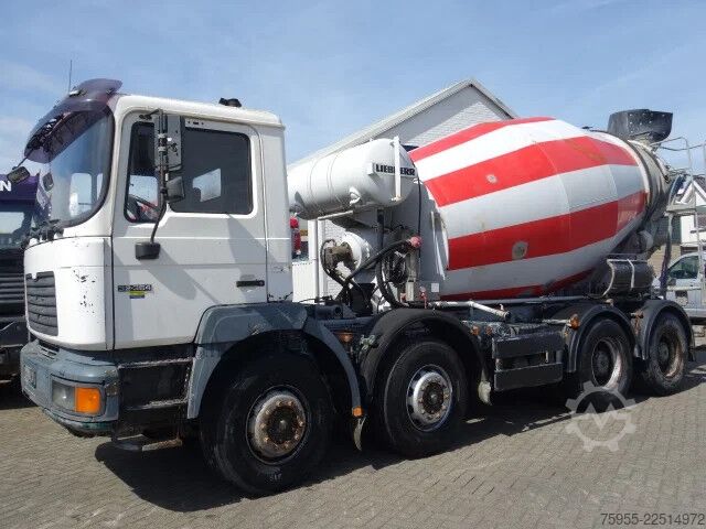Mixer MAN 32-364 LIEBHERR MIXER,STEEL SPRINGS,BIG AXEL
