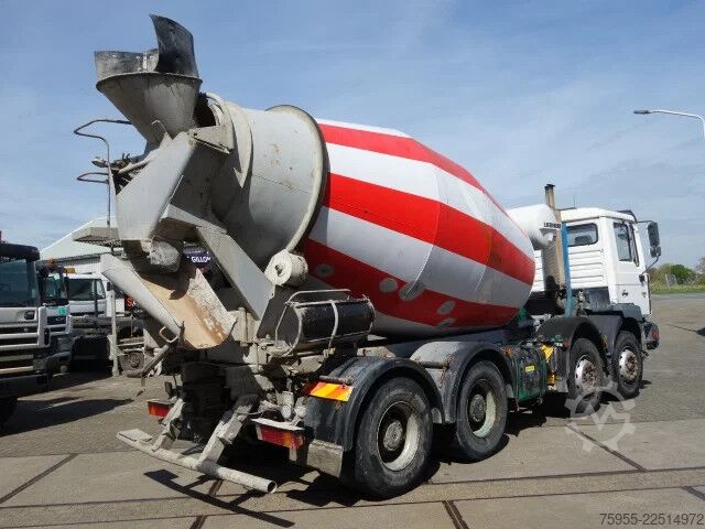 Mixer MAN 32-364 LIEBHERR MIXER,STEEL SPRINGS,BIG AXEL