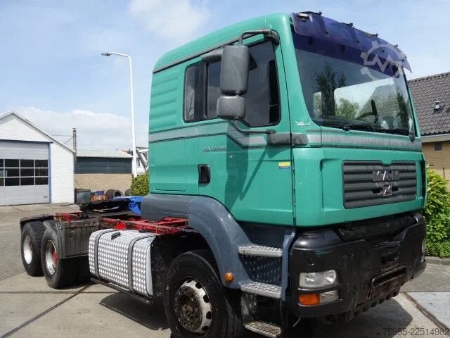 Schwerlast MAN TGA 33.480 6X4 STEEL SPRINGS MANUAL GEARBOX,AIR...