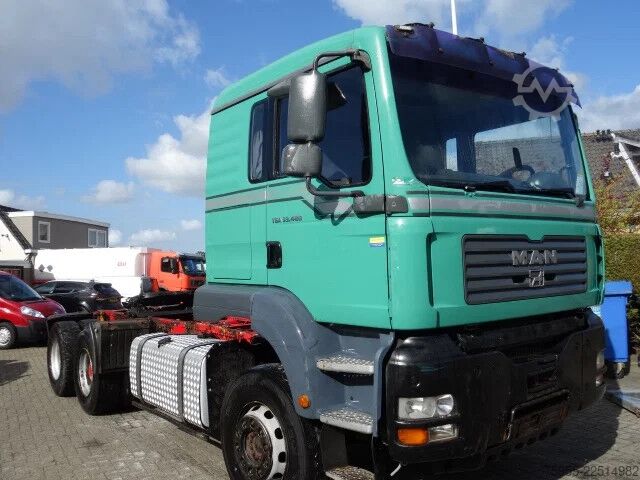 Schwerlast MAN TGA 33.480 6X4 STEEL SPRINGS MANUAL GEARBOX,AIR...