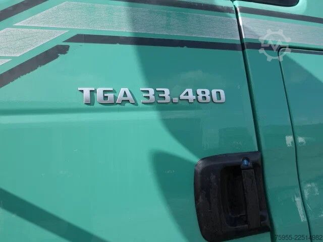 Schwerlast MAN TGA 33.480 6X4 STEEL SPRINGS MANUAL GEARBOX,AIR...