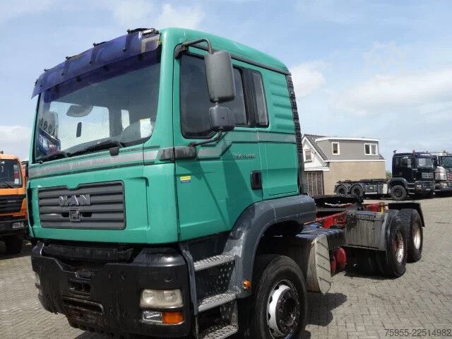 Schwerlast MAN TGA 33.480 6X4 STEEL SPRINGS MANUAL GEARBOX,AIR...