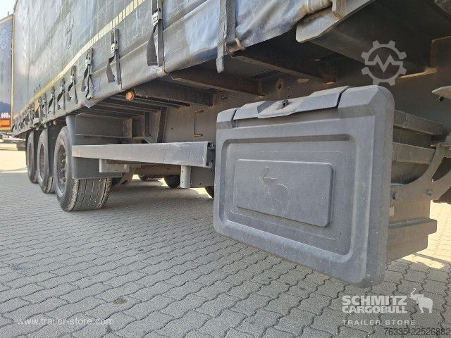Open semitrailer with tarp Kögel Curtainsider Mega