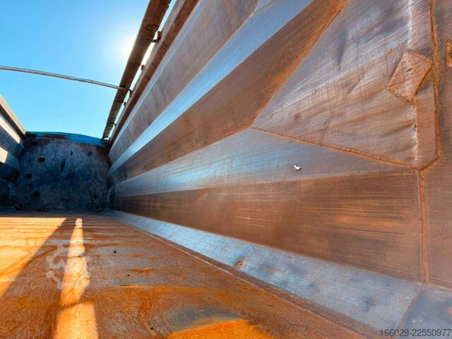 Kipper Auflieger D-TEC FL-3-S Stahl Kipper 50  57 m³ Schrott, Sauber!!!