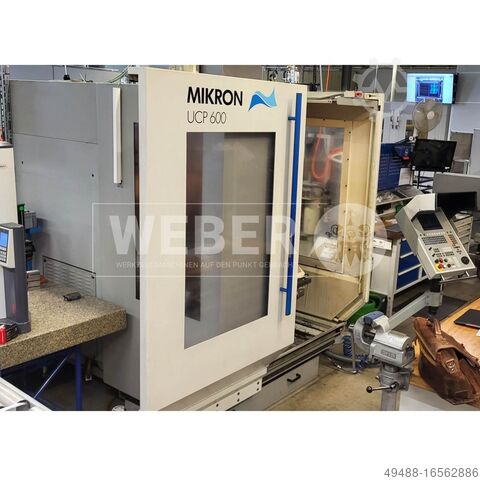 4-axis machining center Mikron UCP 600