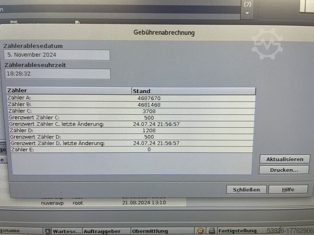 Black/white production machine Xerox Nuvera 120 EA incl. Stacker, Paperdeck