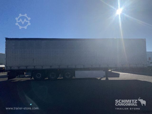 Open semitrailer with tarp Schmitz Cargobull Semitrailer Curtainsider Coil