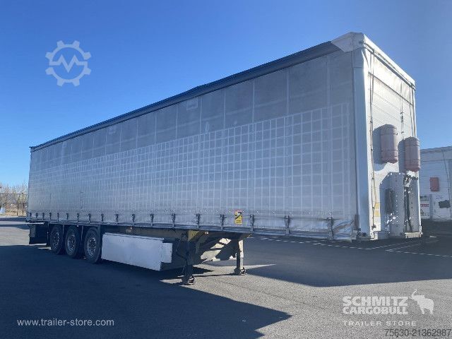 Open semitrailer with tarp Schmitz Cargobull Semitrailer Curtainsider Coil