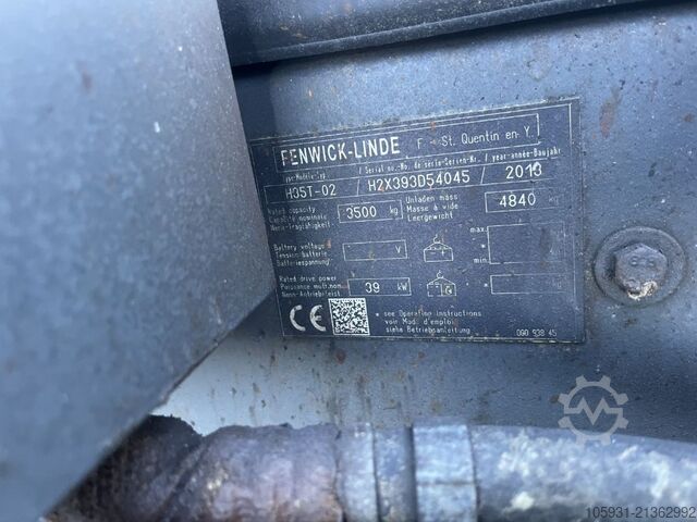 LPG Forklifts Linde H35T-02