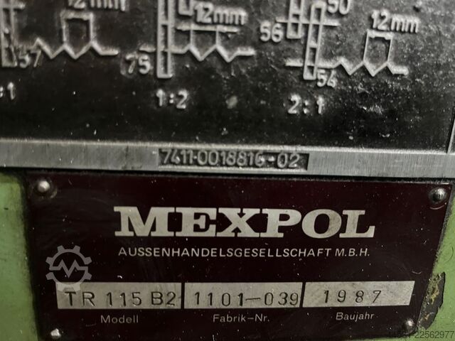 Leit-/Zugspindeldrehmaschine Poreba TR 115