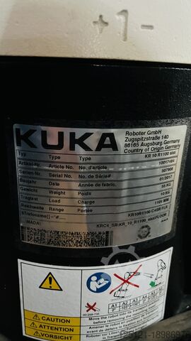 Industrial robot KUKA KR10 R1100-2