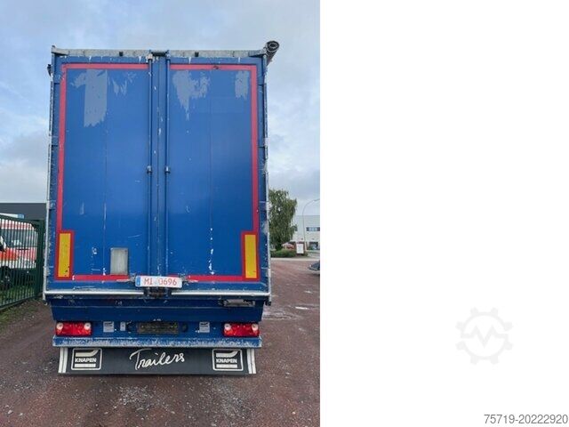 Walking floor semitrailer Knapen K 100 Schubboden