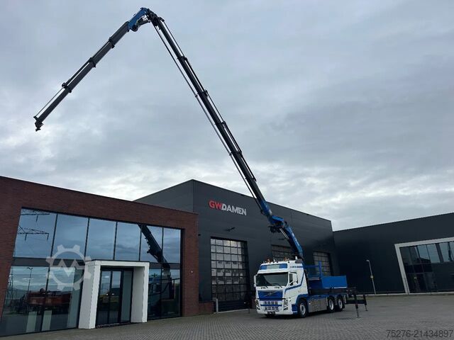 Crane truck Volvo FM 420 6x2 Trekker/Bakwagen HMF 4720 + Flyjib ,...