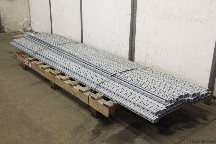 Cable duct, 61 pieces Metall 3000 x 50 x 37 mm
