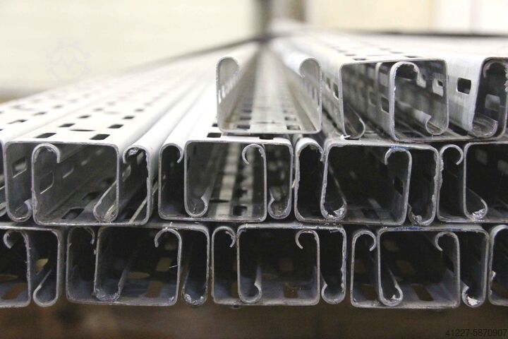 Cable duct, 61 pieces Metall 3000 x 50 x 37 mm