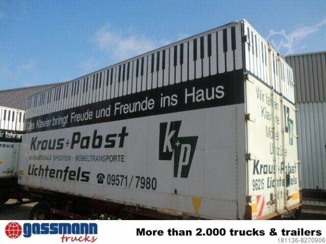Swap body truck SOMMER WB Koffer