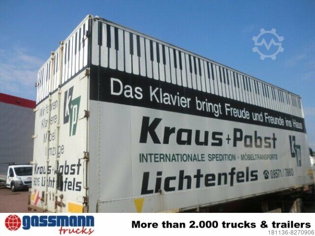 Swap body truck SOMMER WB Koffer