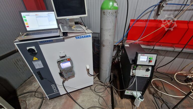 Schweißroboter Yaskawa Welding robot MA1440 + Scansonic laser