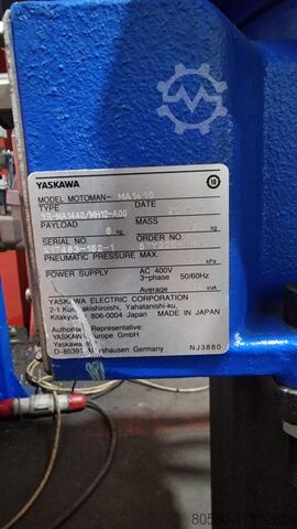Welding robot Yaskawa Welding robot MA1440 + Scansonic laser