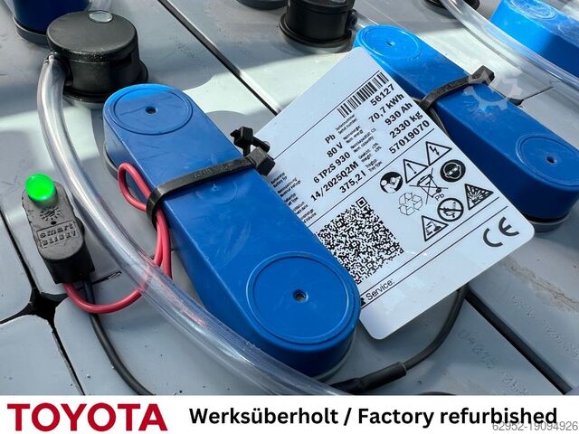 Electric 4-wheel forklift Toyota 8 FBMT 45