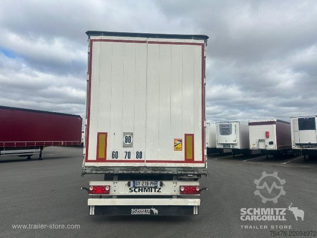 Auflieger mit Pritsche & Plane Schmitz Cargobull Curtainsider Standard