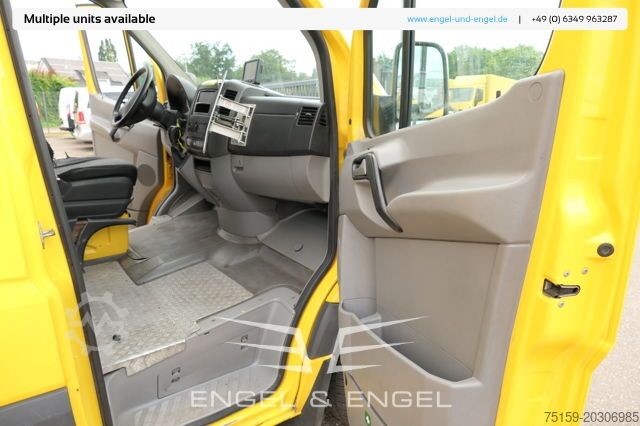 Box van mercedes-benz SPRINTER 310 CDI MAXI EURO-5 KOFFER REGALE KAMERA DURCHGANG