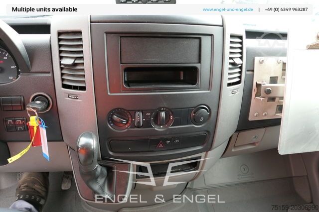 Box van mercedes-benz SPRINTER 310 CDI MAXI EURO-5 KOFFER REGALE KAMERA DURCHGANG