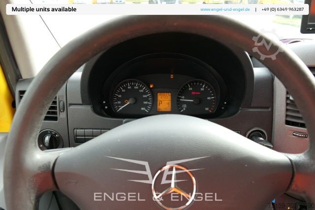 Box van mercedes-benz SPRINTER 310 CDI MAXI EURO-5 KOFFER REGALE KAMERA DURCHGANG