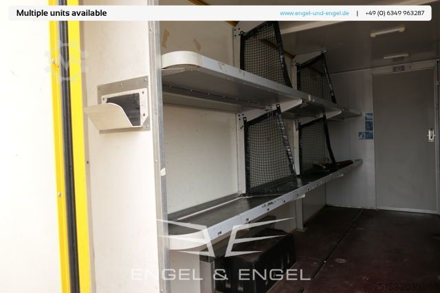 Box van mercedes-benz SPRINTER 310 CDI MAXI EURO-5 KOFFER REGALE KAMERA DURCHGANG