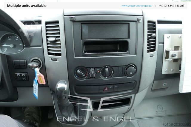 Box van mercedes-benz SPRINTER 310 CDI MAXI EURO-5 KOFFER REGALE KAMERA DURCHGANG