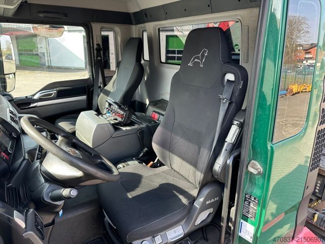 Roll-off tipper truck MAN TGS 26.400 / Hiab XR21S56 / Hiab 144 ES-3 / Funk