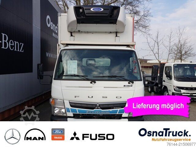 Refrigerator body van FUSO 7C15 AMT EcoHybrid Tiefkühler Autom,Klima,Radio