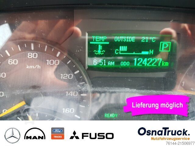 Refrigerator body van FUSO 7C15 AMT EcoHybrid Tiefkühler Autom,Klima,Radio