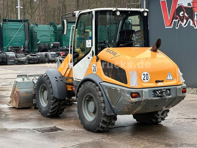 Radlader LIEBHERR L506C Schaufel/Palettengabel