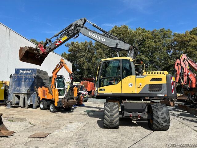 Mobile excavator VOLVO EW 160 D
