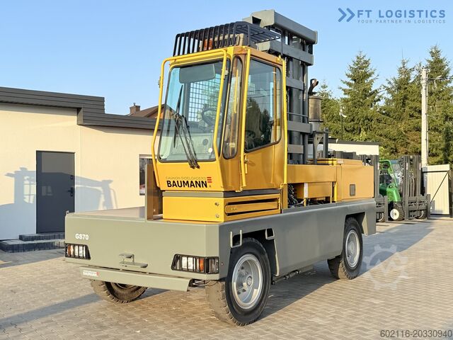 Side loader forklift Baumann GS 70/14/50 DUPLEX DIESEL LIKE NEW