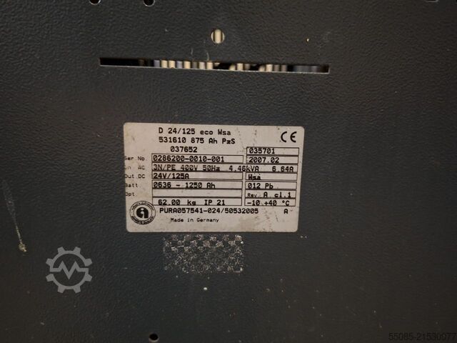 Ladegerät Still Ladegerät Typ D24/125 eco Wsa