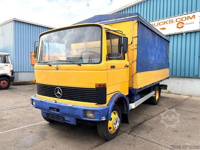 Plane Mercedes-Benz LP 813 D WITH TENT BOX (MANUAL GEARBOX / FULL S...