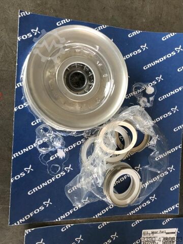 Vertical multistage high-pressure centrifugal pump; As-new centrifugal pump for spare parts, water p GRUNDFOS CRN 10-09 MP-FGJ GI-V